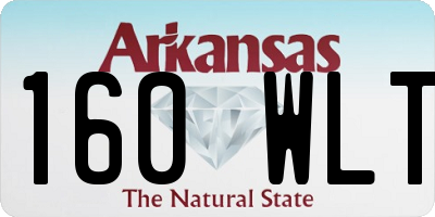 AR license plate 160WLT