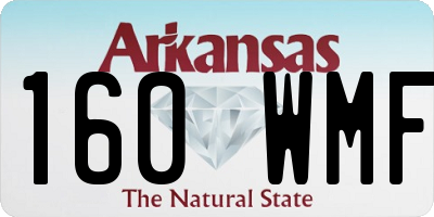 AR license plate 160WMF