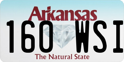 AR license plate 160WSI