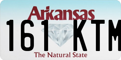 AR license plate 161KTM