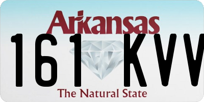 AR license plate 161KVV