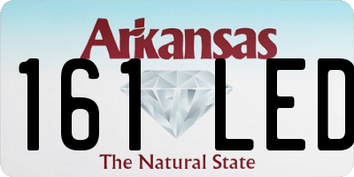 AR license plate 161LED