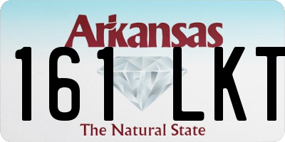 AR license plate 161LKT