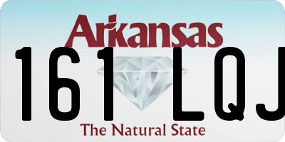 AR license plate 161LQJ
