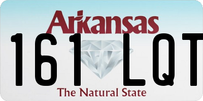 AR license plate 161LQT