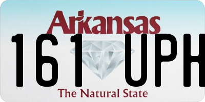 AR license plate 161UPH
