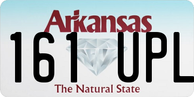 AR license plate 161UPL