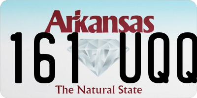 AR license plate 161UQQ