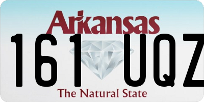 AR license plate 161UQZ