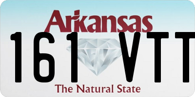 AR license plate 161VTT