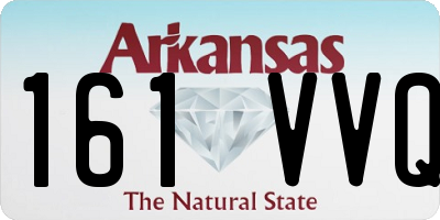 AR license plate 161VVQ