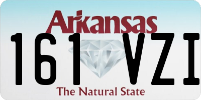 AR license plate 161VZI