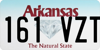 AR license plate 161VZT