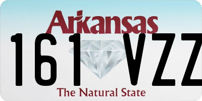 AR license plate 161VZZ