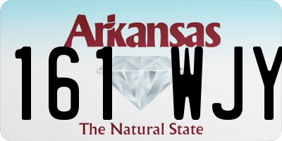 AR license plate 161WJY
