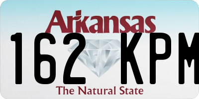 AR license plate 162KPM