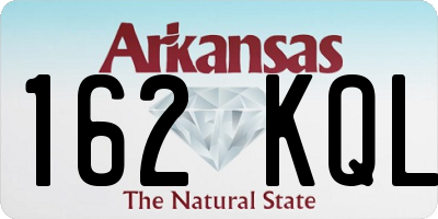 AR license plate 162KQL