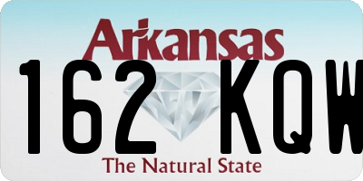 AR license plate 162KQW