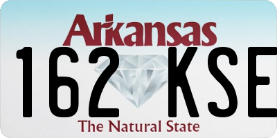 AR license plate 162KSE