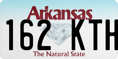 AR license plate 162KTH