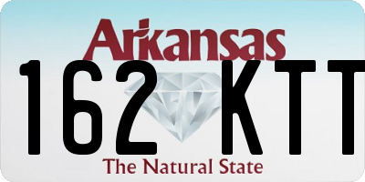 AR license plate 162KTT