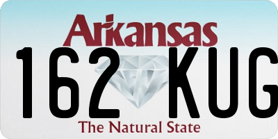 AR license plate 162KUG