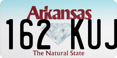 AR license plate 162KUJ