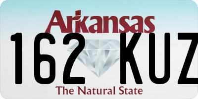 AR license plate 162KUZ