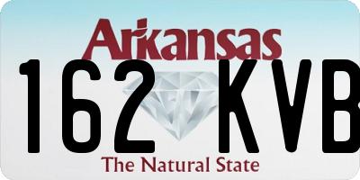AR license plate 162KVB
