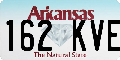 AR license plate 162KVE