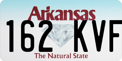 AR license plate 162KVF
