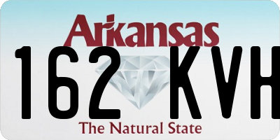 AR license plate 162KVH