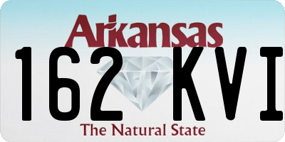 AR license plate 162KVI