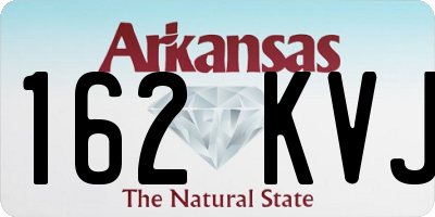 AR license plate 162KVJ