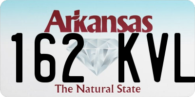 AR license plate 162KVL