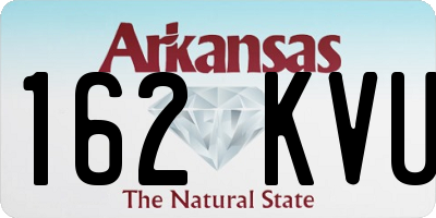 AR license plate 162KVU