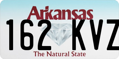 AR license plate 162KVZ