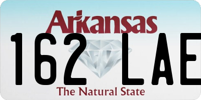AR license plate 162LAE