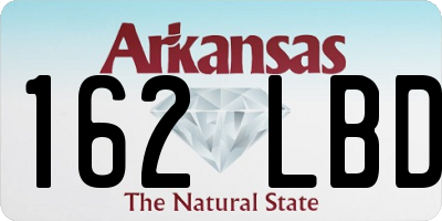 AR license plate 162LBD