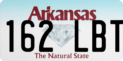 AR license plate 162LBT