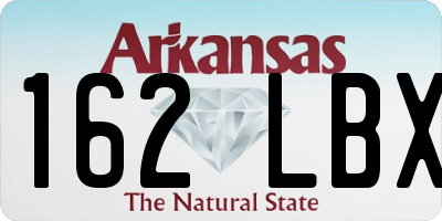 AR license plate 162LBX