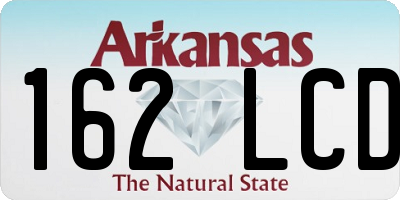 AR license plate 162LCD