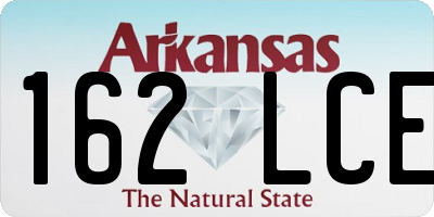 AR license plate 162LCE
