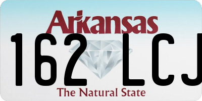 AR license plate 162LCJ
