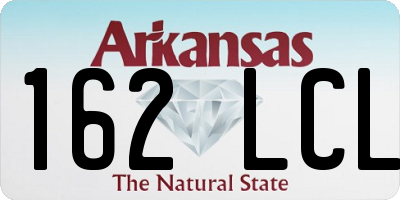 AR license plate 162LCL