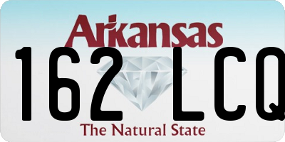 AR license plate 162LCQ