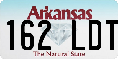 AR license plate 162LDT