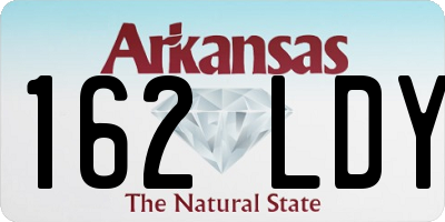 AR license plate 162LDY
