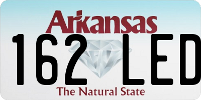 AR license plate 162LED