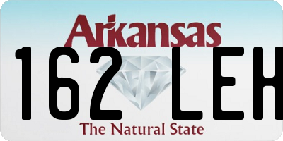 AR license plate 162LEH